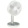 Stand fan on legs, white