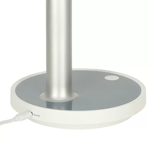 Stand fan on legs, white