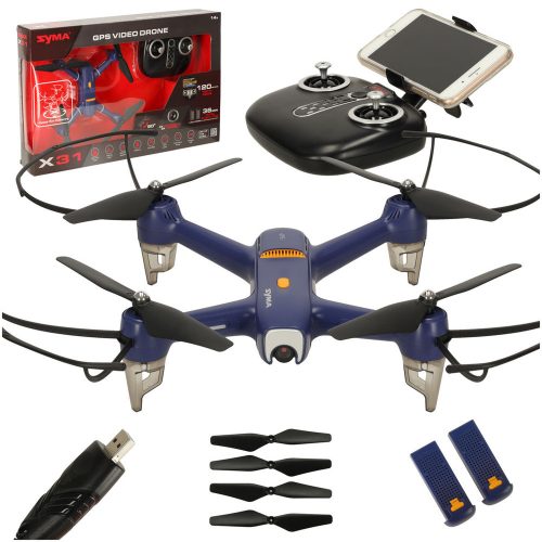 Syma X31 2.4GHz GPS 5G 5G HD Remote Control Drone with Remote Control Camera