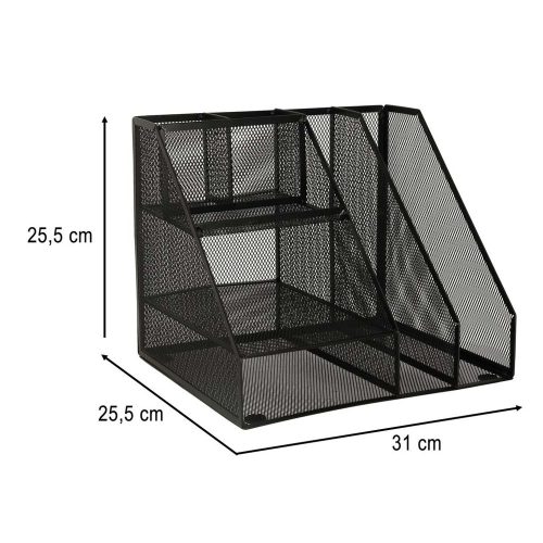 Metal desk organizer 6 compartments