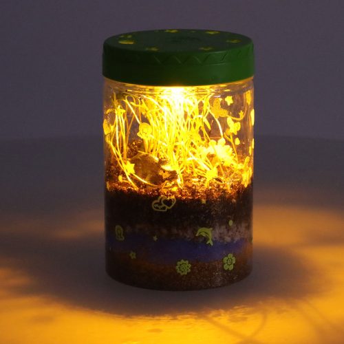 Rising Dinosaur Terrarium Projector with LED Night Light