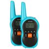 Walkie-talkie gyerekeknek, 3 km-es hatótávolságú, 2 darabos készlet.