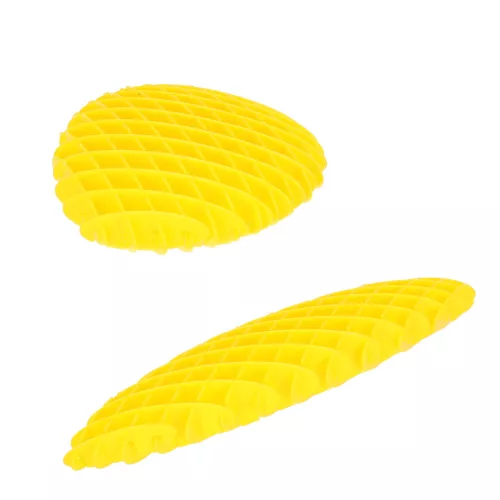 Fidge Worm sensory stress reliever yellow