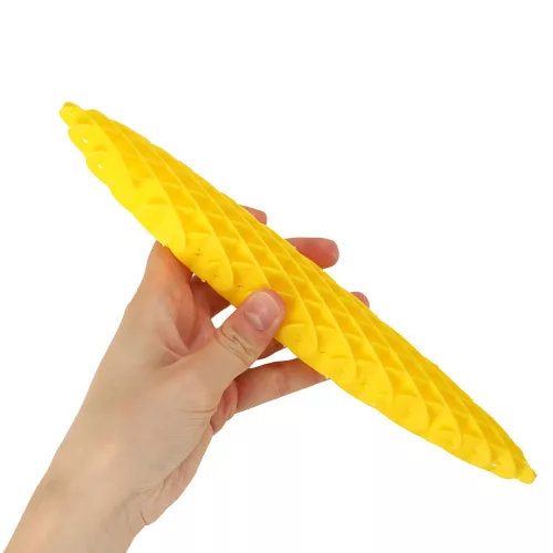 Fidge Worm sensory stress reliever yellow