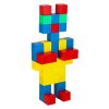 Educational magnetic cube building blocks 64 el.