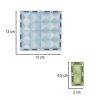 3D magnetic building blocks luminous animal park 124 el.