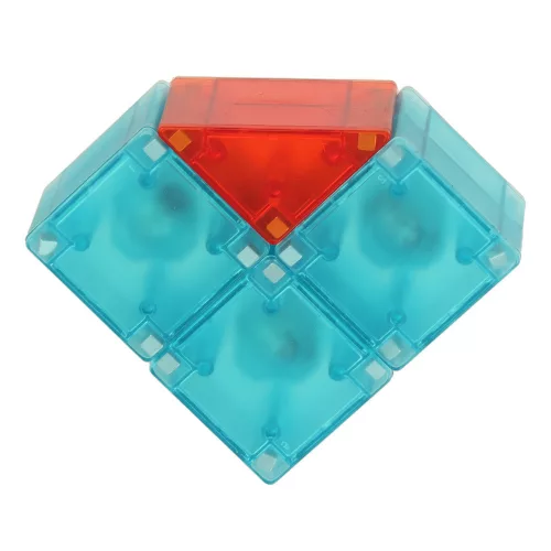 3D Construction Magnetic Bricks LED Illuminated 32 El.