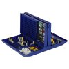 Battleships board game strategy logical game in a suitcase