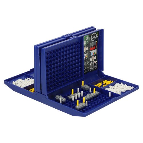 Battleships board game strategy logical game in a suitcase