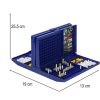Battleships board game strategy logical game in a suitcase