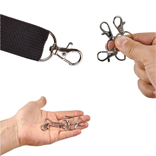 Metal fish carabiner 500 pcs.