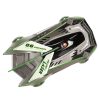 RC laser-controlled car driving on a wall with laser grey