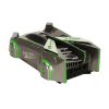 RC laser-controlled car driving on a wall with laser grey