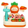 Adorable Carrot Interactive Toy Pond Fishing Collecting Carrot 4in1