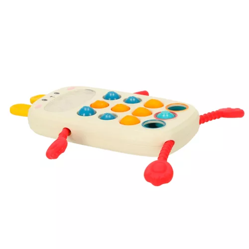 Montessori sensory toy for babies with phone buttons human