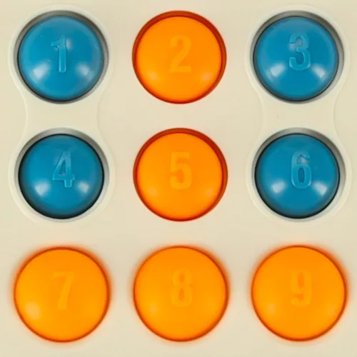 Montessori sensory toy for babies with phone buttons human