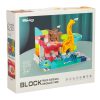 Kreatív kockák dinoszaurusz park labdajáték pálya 62 db