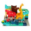 Kreatív kockák dinoszaurusz park labdajáték pálya 62 db