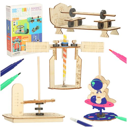 Science experiment kit - magnet exploration 4 in 1