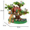 Wooden house creative game for children