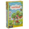 Wooden house creative game for children