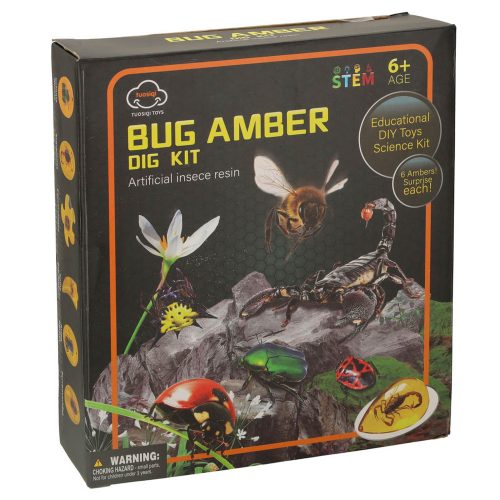 Excavation insect fossils amber archaeological kit