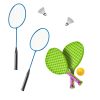 Sportkészlet 5in1 tollaslabda kosárlabda röplabda tennis frizbi
