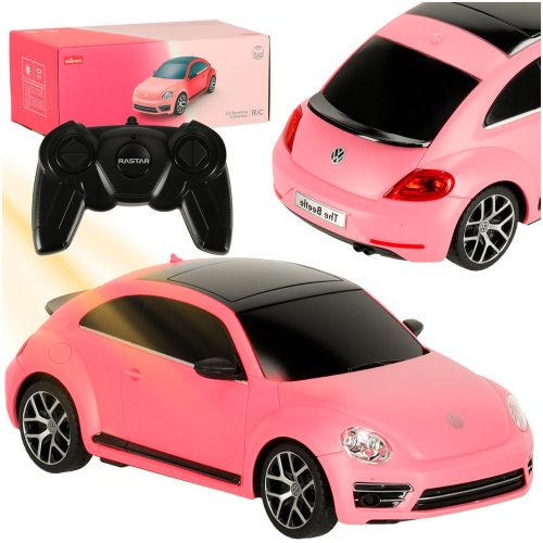 RC autó 1:24 Volkswagen Beetle - UV rózsaszín RC autó