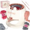Knitting machine with 22 needles + 2 balls of yarn
