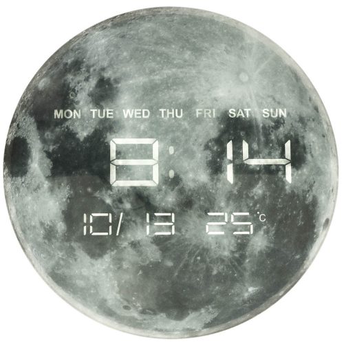 Planet moon falióra szürke 32cm