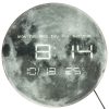 Planet moon falióra szürke 32cm