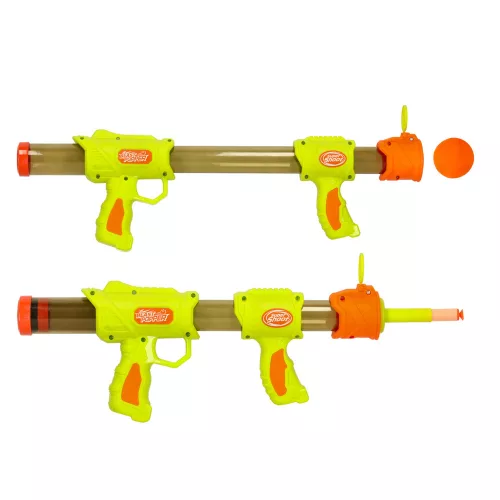 Nerfy cartridge bullet gun 2in1 green