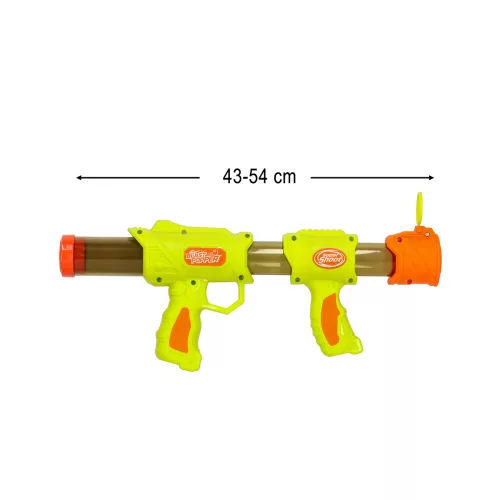 Nerfy cartridge bullet gun 2in1 green