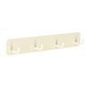 Bathroom wall hook white