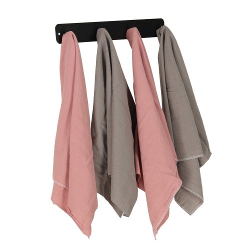 Bathroom wall hook black