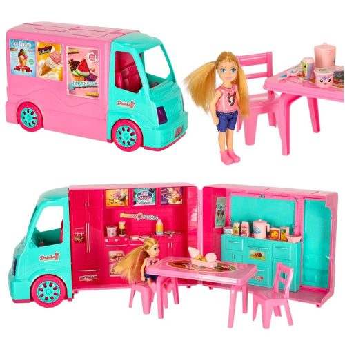 21 darabos food truck babakocsi szett.