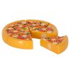 Deluxe Ételvágó Játékkészlet – Pizza, Hamburger és Gyümölcsök kosárral 26 db