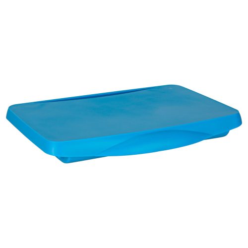 Children's car table with storage compartment, blue