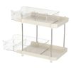 Organiser for desk acrylic two-tier