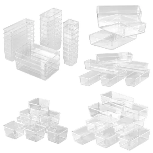 Acrylic desk organizer 25 pcs.