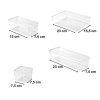 Acrylic desk organizer 25 pcs.