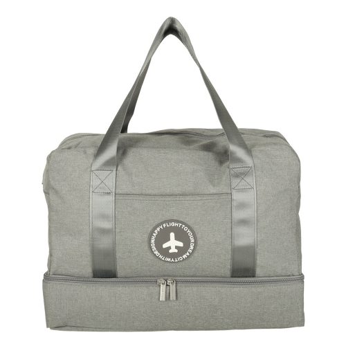 Travel bag hand luggage 39 x 18 x 30 cm gray