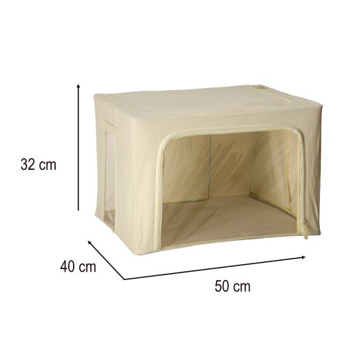 Bedding Organizer Bag with Storage Stand 66L