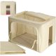 Bedding Organizer Bag with Storage Stand 100L