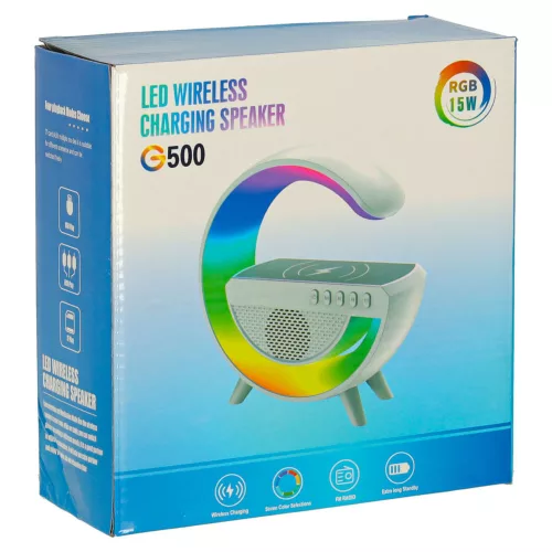 RGB LED charging light induction radio