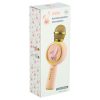 Wireless microphone for karaoke bunny pink