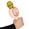 Wireless microphone for karaoke bunny pink
