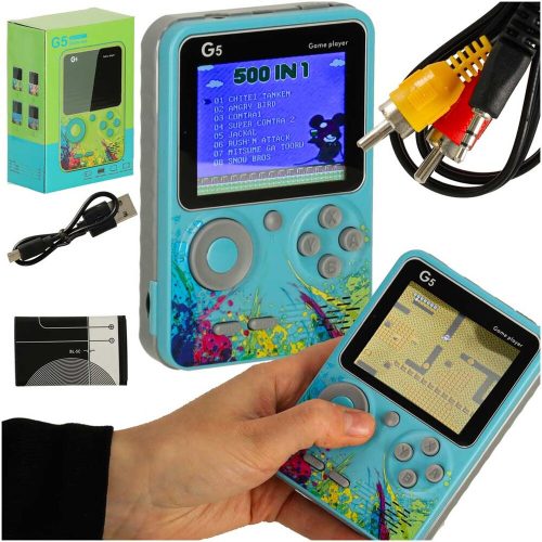 Retro mini portable game console