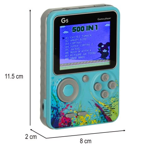 Retro mini portable game console