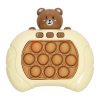 Anti-stress sensory teddy bear electronic toy